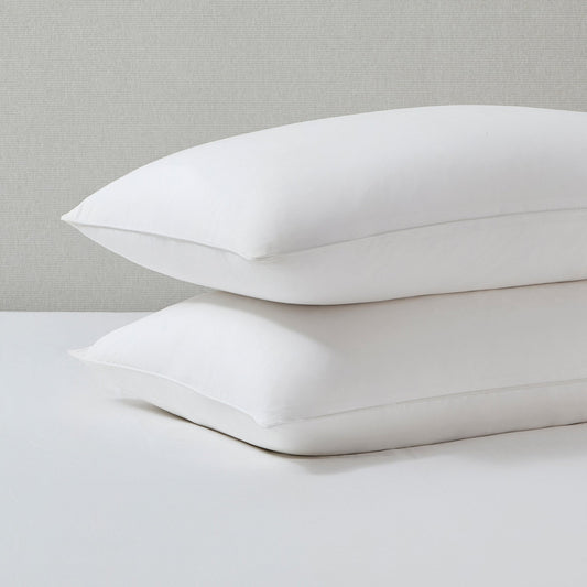 Pair of Cambridge Pillowcases - 200 Thread Count - Cotton - White - DUSK