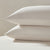 Pair of Plain - Dye Classic Pillowcases - 200 Thread Count - Natural - DUSK