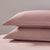 Pair of Plain - Dye Oxford Pillowcases - 200 Thread Count - Blush - DUSK