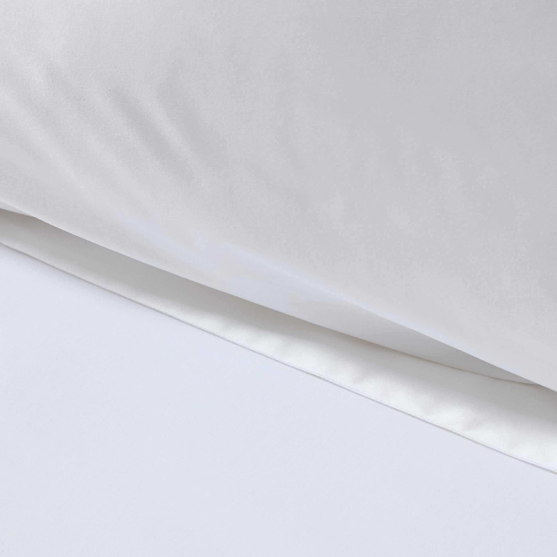 Pair of Plain - Dye Oxford Pillowcases - 200 Thread Count - White - DUSK