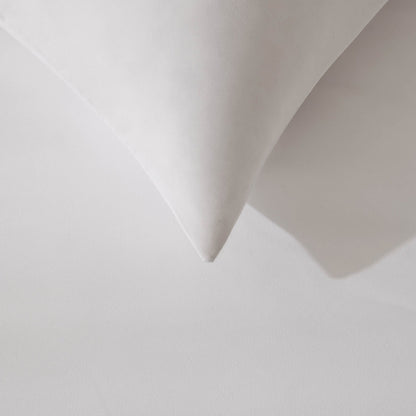 Pair of Soft Touch Microfibre Pillowcases - White - DUSK