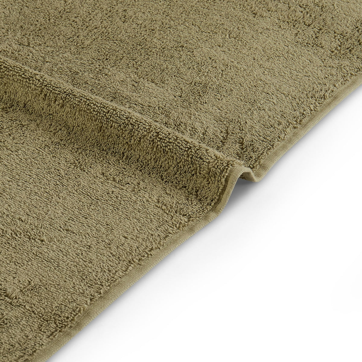 Palma Contrast Edge Towel Collection - Moss - DUSK