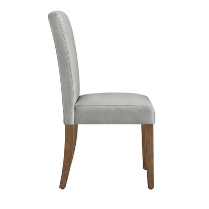 Parsons Set of 2 Dining Chairs - Grey - DUSK