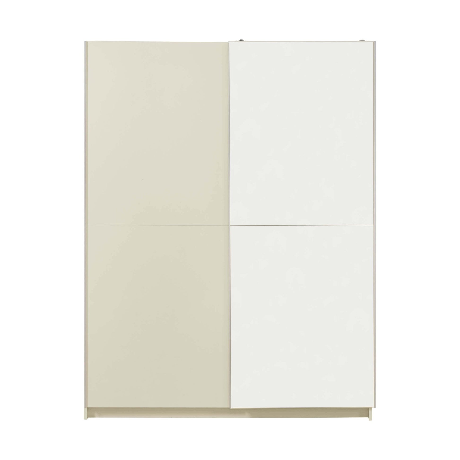 Penelope 150cm 2 Door Sliding Wardrobe - Cream - DUSK