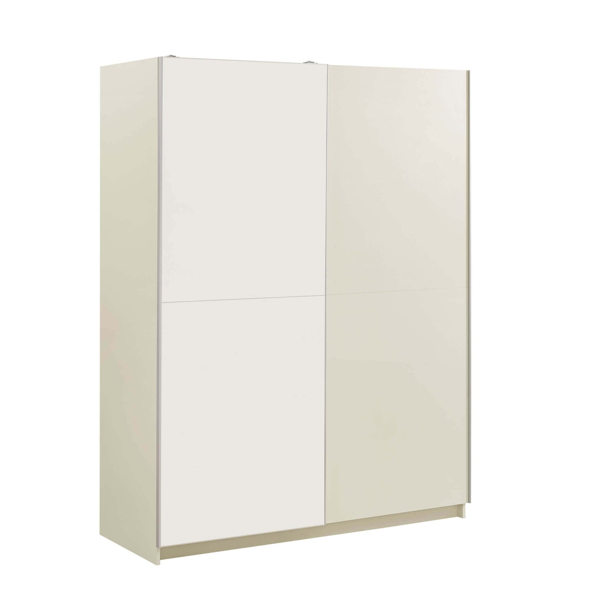 Penelope 150cm 2 Door Sliding Wardrobe - Cream - DUSK