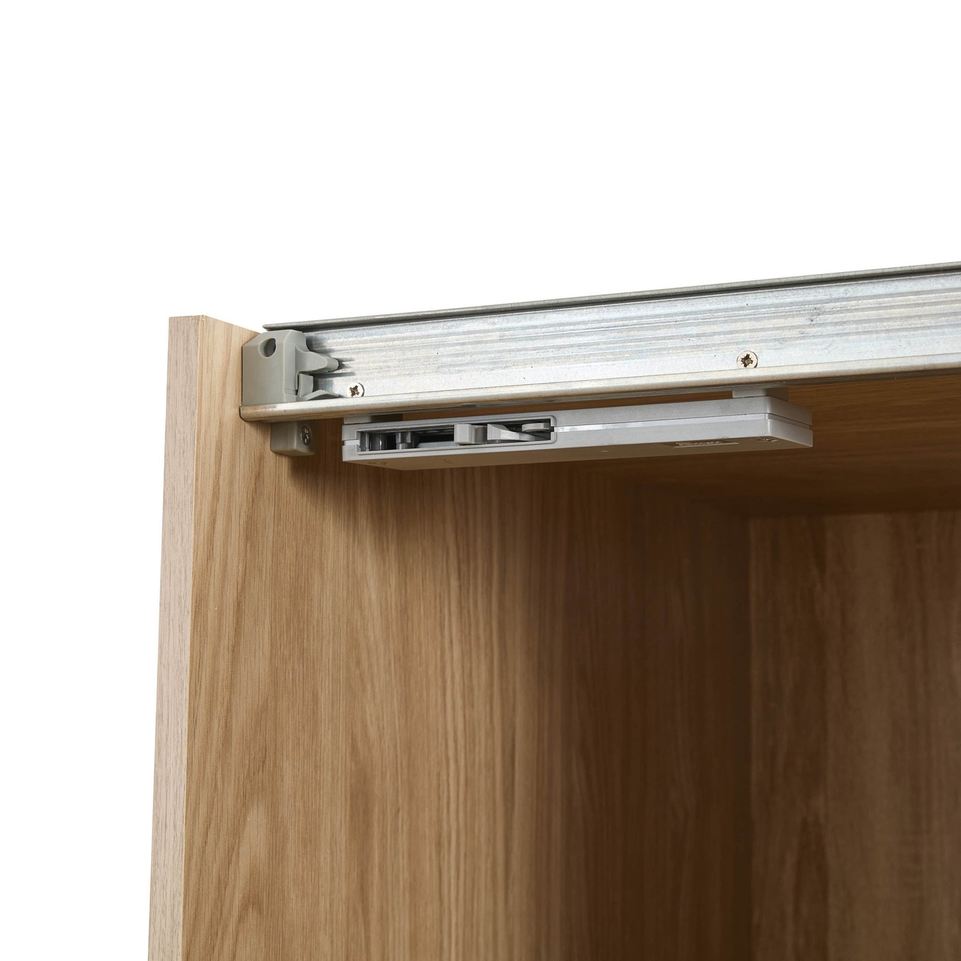Penelope 150cm 2 Door Sliding Wardrobe - Light Wood - DUSK
