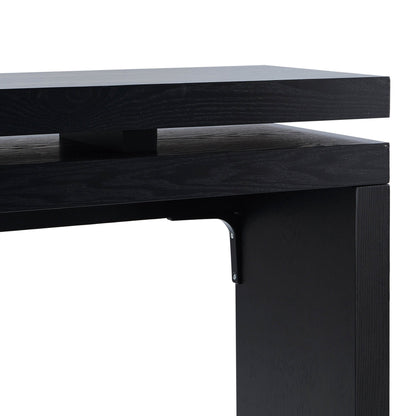 Penny Ash Console Table - Black - DUSK