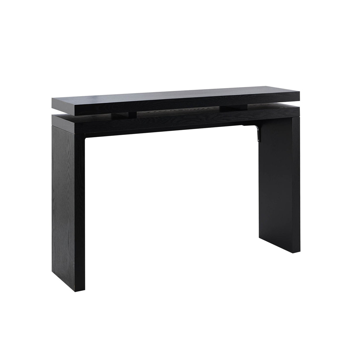 Penny Ash Console Table - Black - DUSK