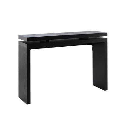 Penny Ash Console Table - Black - DUSK