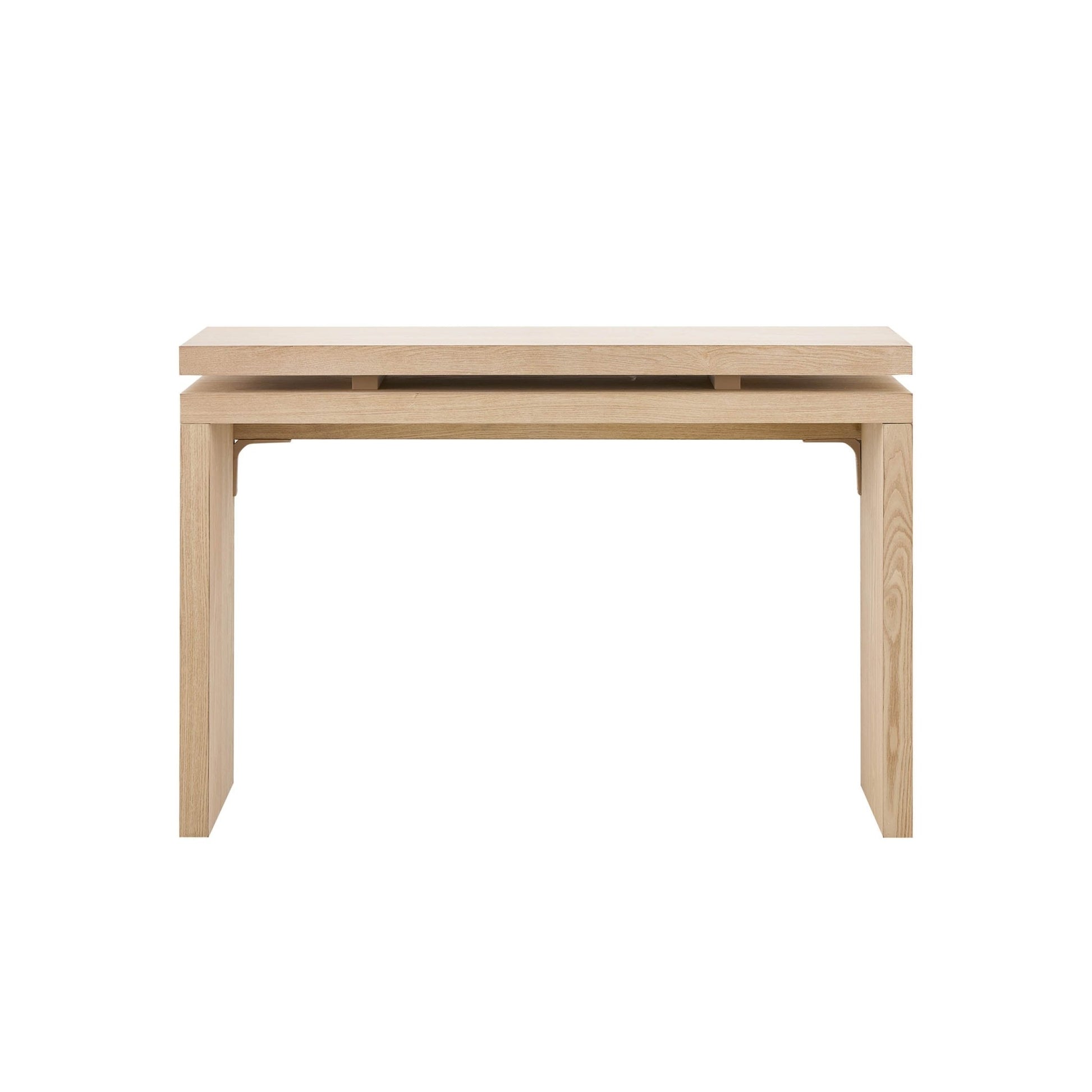 Penny Ash Console Table - Light Wood - DUSK