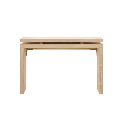 Penny Ash Console Table - Light Wood - DUSK