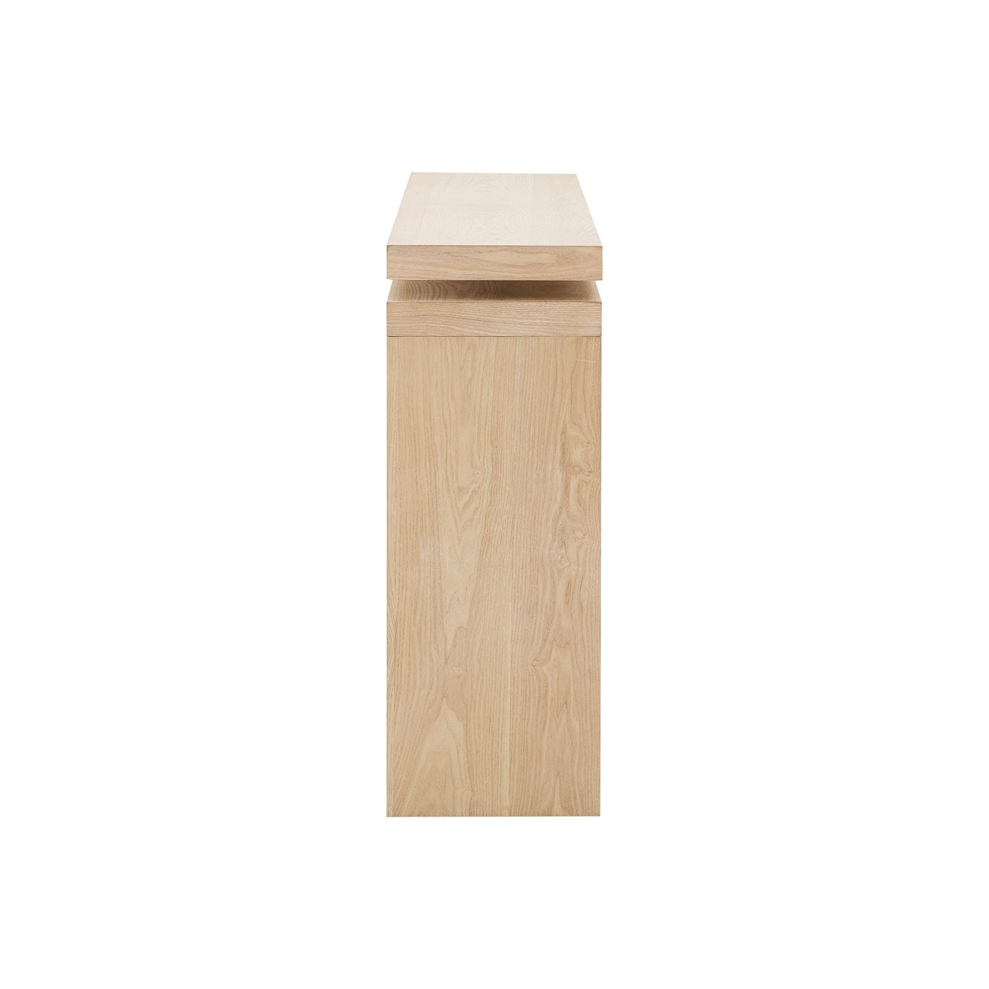 Penny Ash Console Table - Light Wood - DUSK