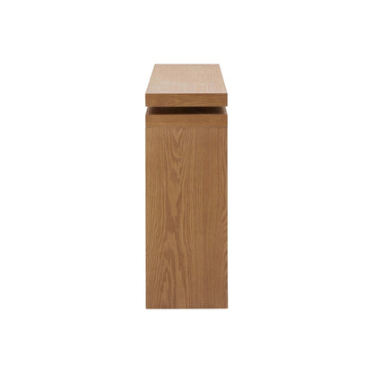 Penny Ash Console Table - Medium Wood - DUSK