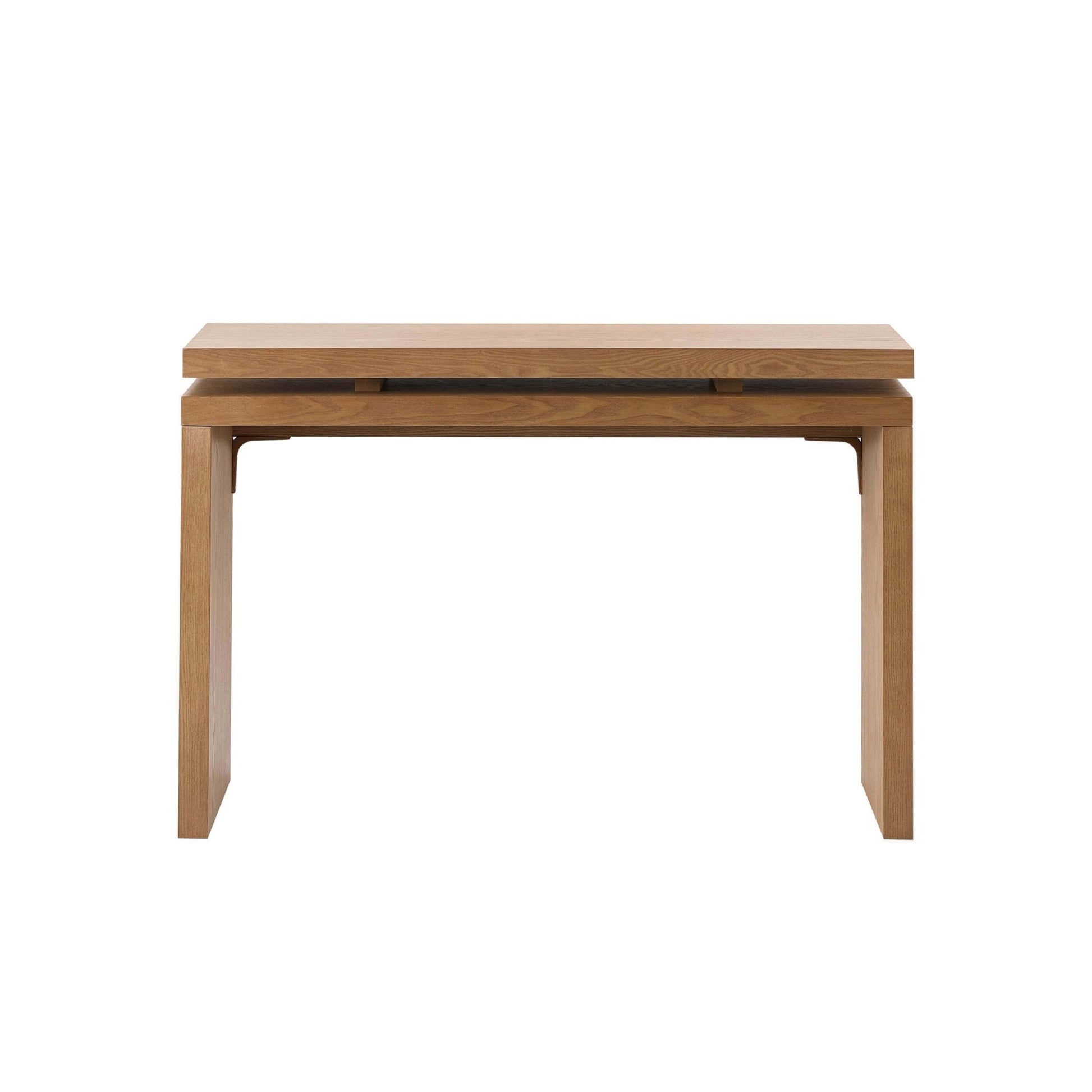 Penny Ash Console Table - Medium Wood - DUSK