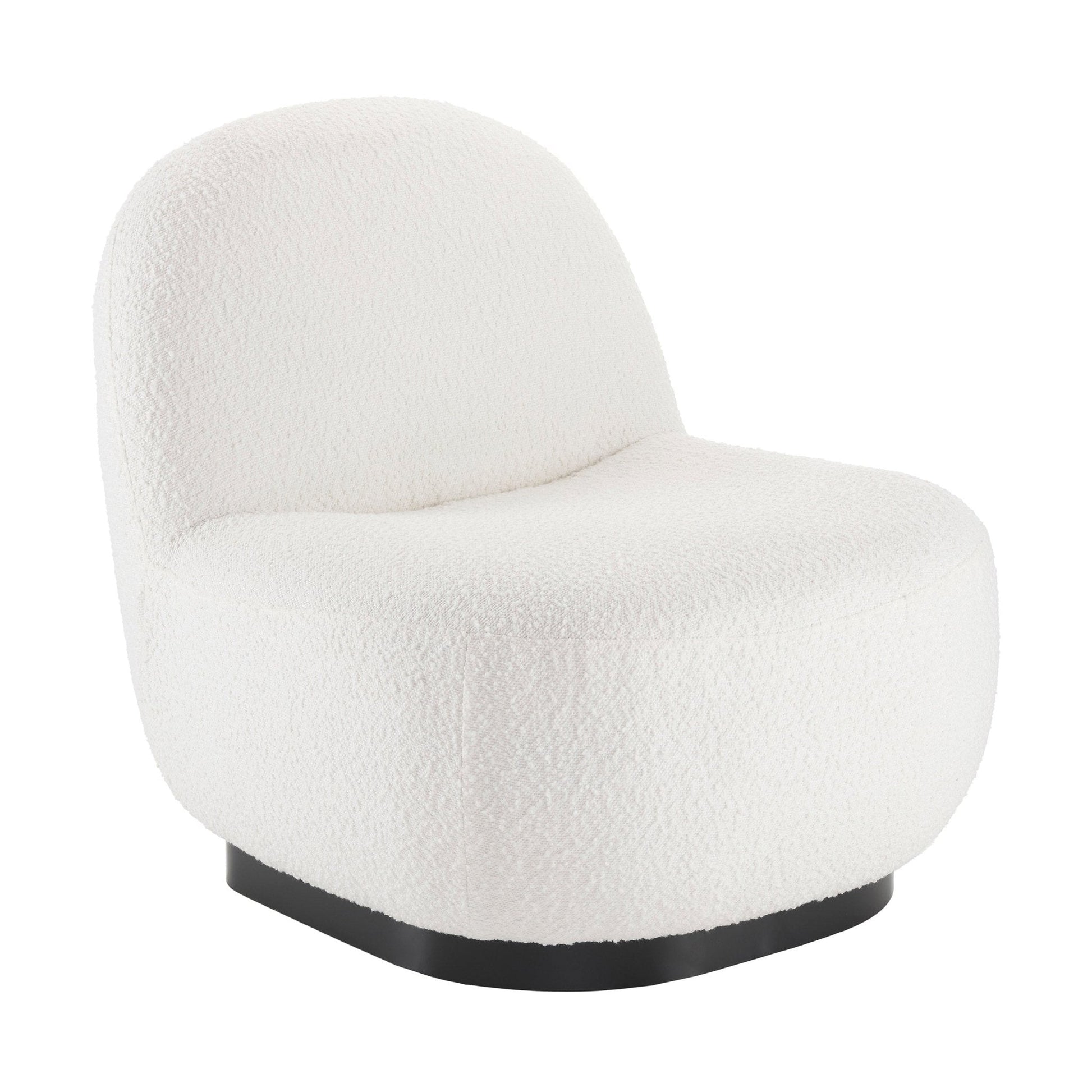 Peyton Accent Chair - Boucle Ivory - DUSK