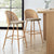 Phoebe Set of 2 Barstools - Sand/Natural - DUSK