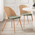 Phoebe Set Of 2 Dining Chairs - Sage/Natural - DUSK