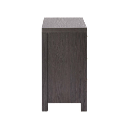 Piper 3 Drawer Chest - Dark Wood - DUSK