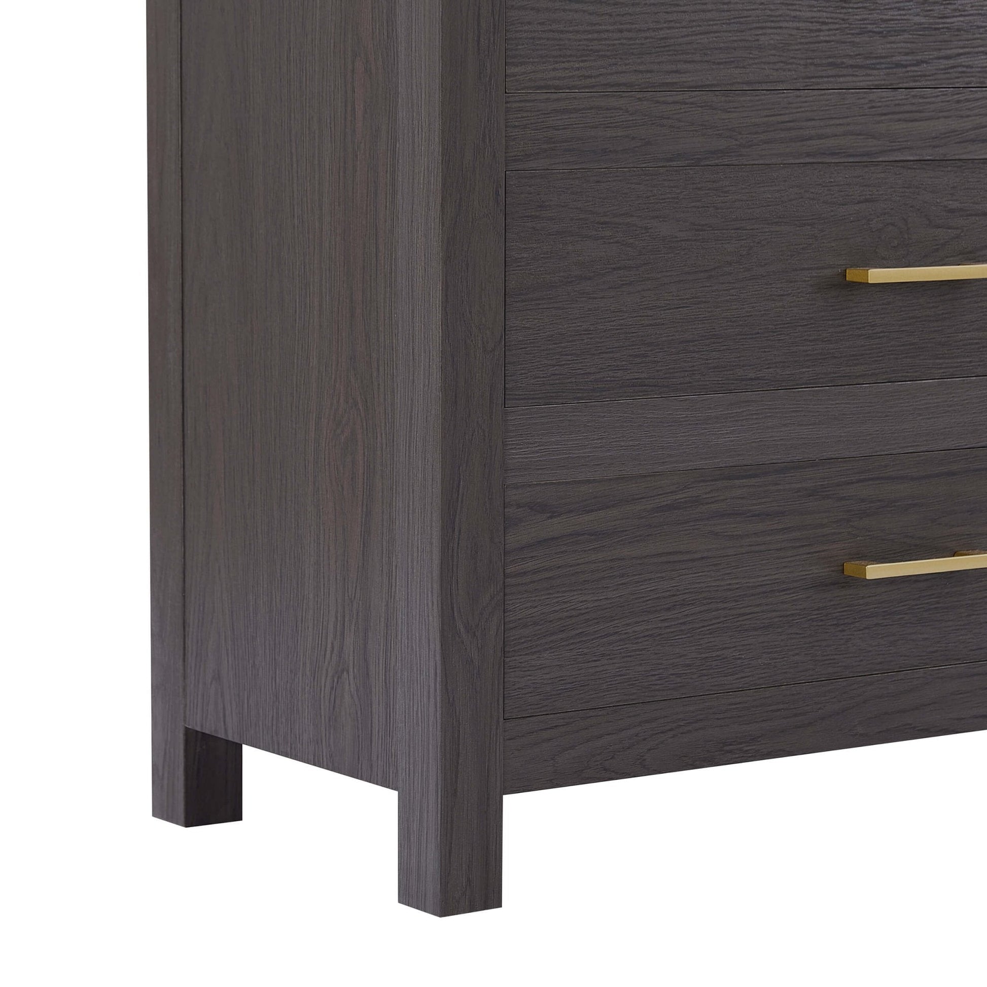 Piper 4 Drawer Chest - Dark Wood - DUSK