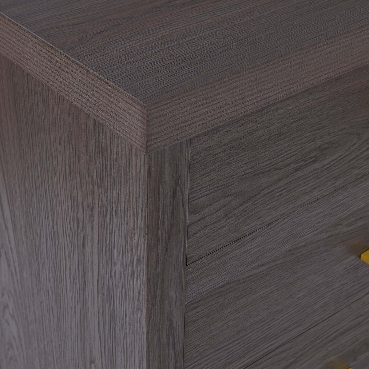 Piper 4 Drawer Chest - Dark Wood - DUSK