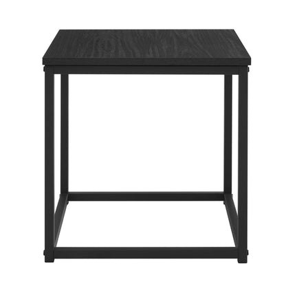 Polly Space Saving Dining Table and Chairs - Black - DUSK