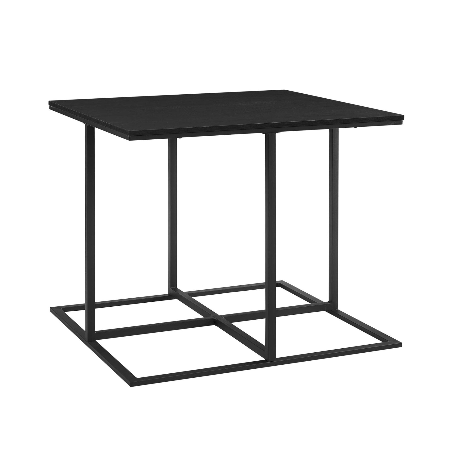 Polly Space Saving Dining Table and Chairs - Black - DUSK