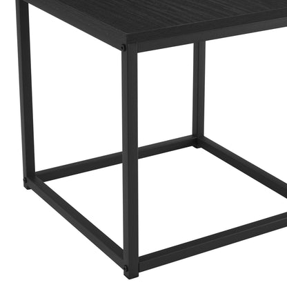 Polly Space Saving Dining Table and Chairs - Black - DUSK