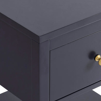 Poppy 1 Drawer Nightstand - Midnight - DUSK