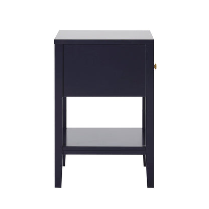 Poppy 1 Drawer Nightstand - Midnight - DUSK