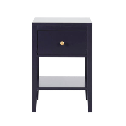Poppy 1 Drawer Nightstand - Midnight - DUSK
