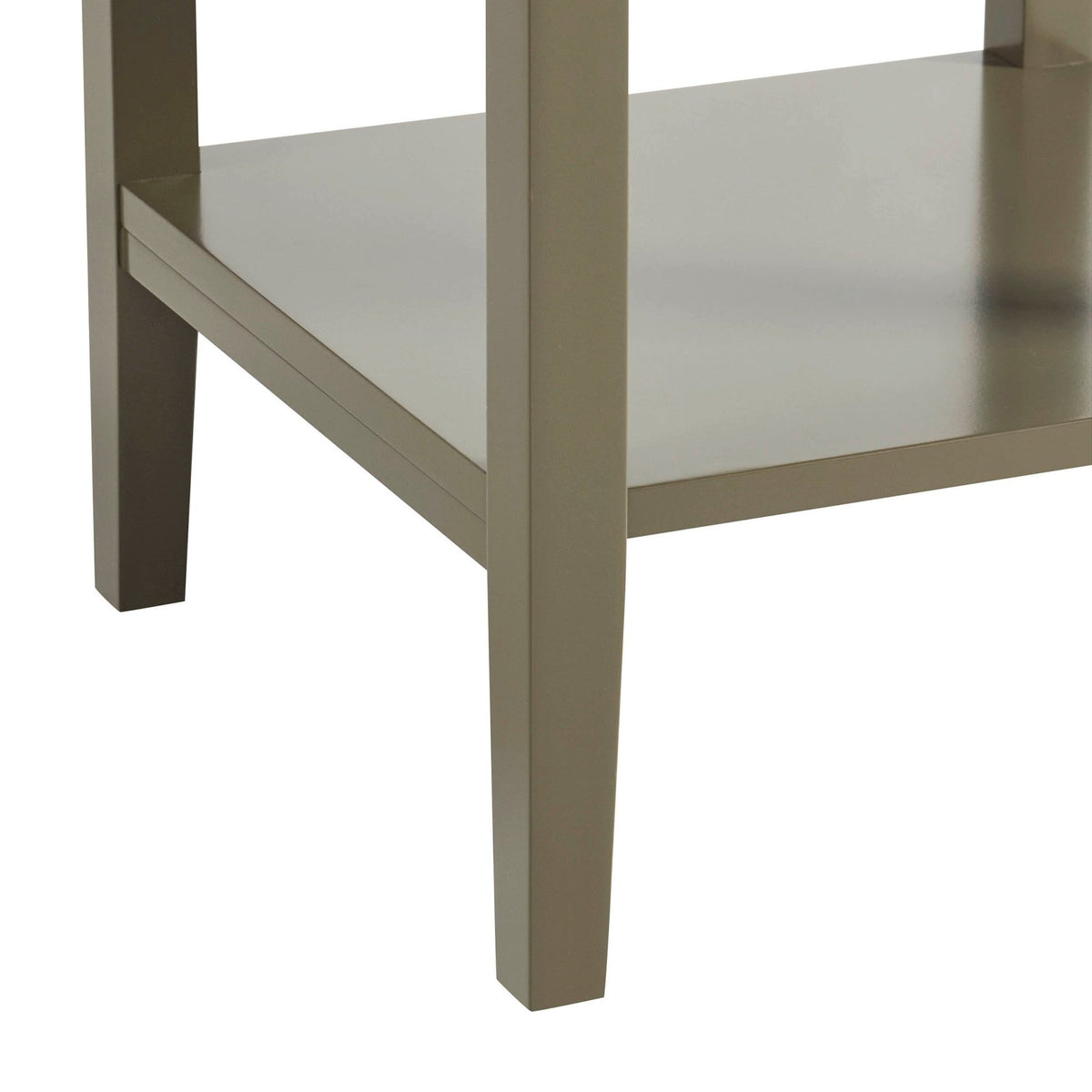 Poppy 1 Drawer Nightstand - Muted Moss Green - DUSK