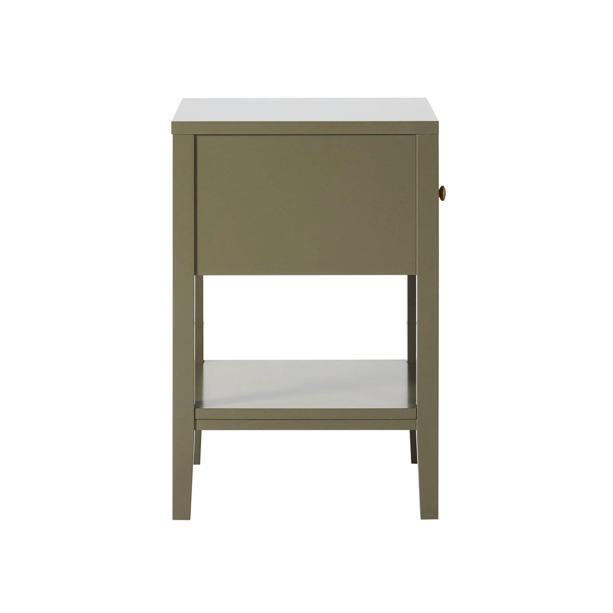 Poppy 1 Drawer Nightstand - Muted Moss Green - DUSK