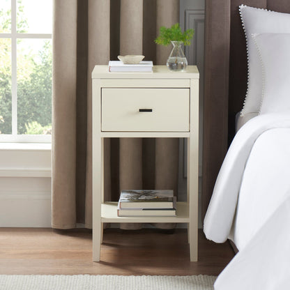 Poppy 1 Drawer Nightstand - Stone - DUSK