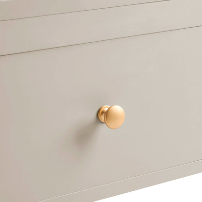 Poppy 1 Drawer Nightstand - Taupe - DUSK