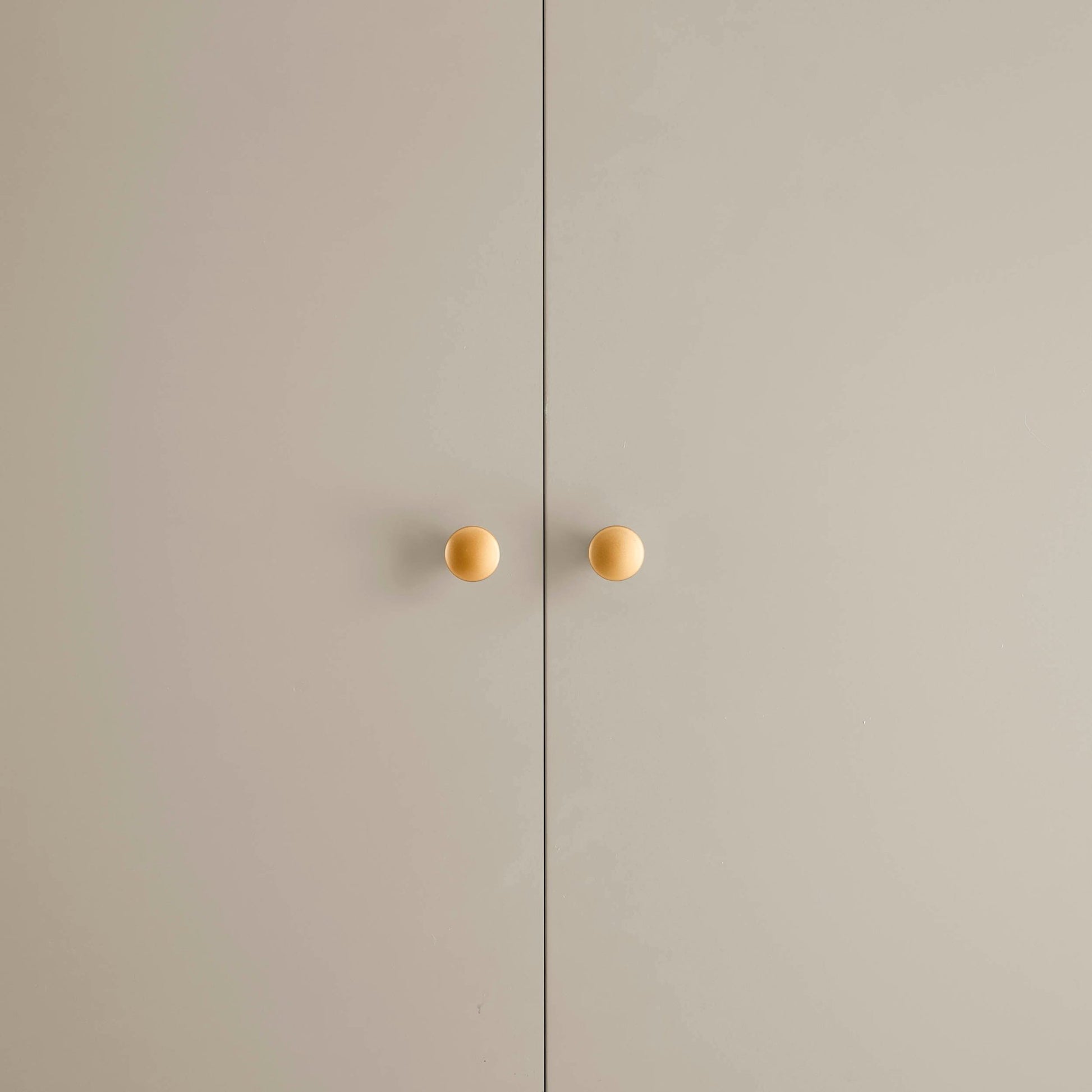 Poppy 2 Door Wardrobe with Drawer - Taupe - DUSK