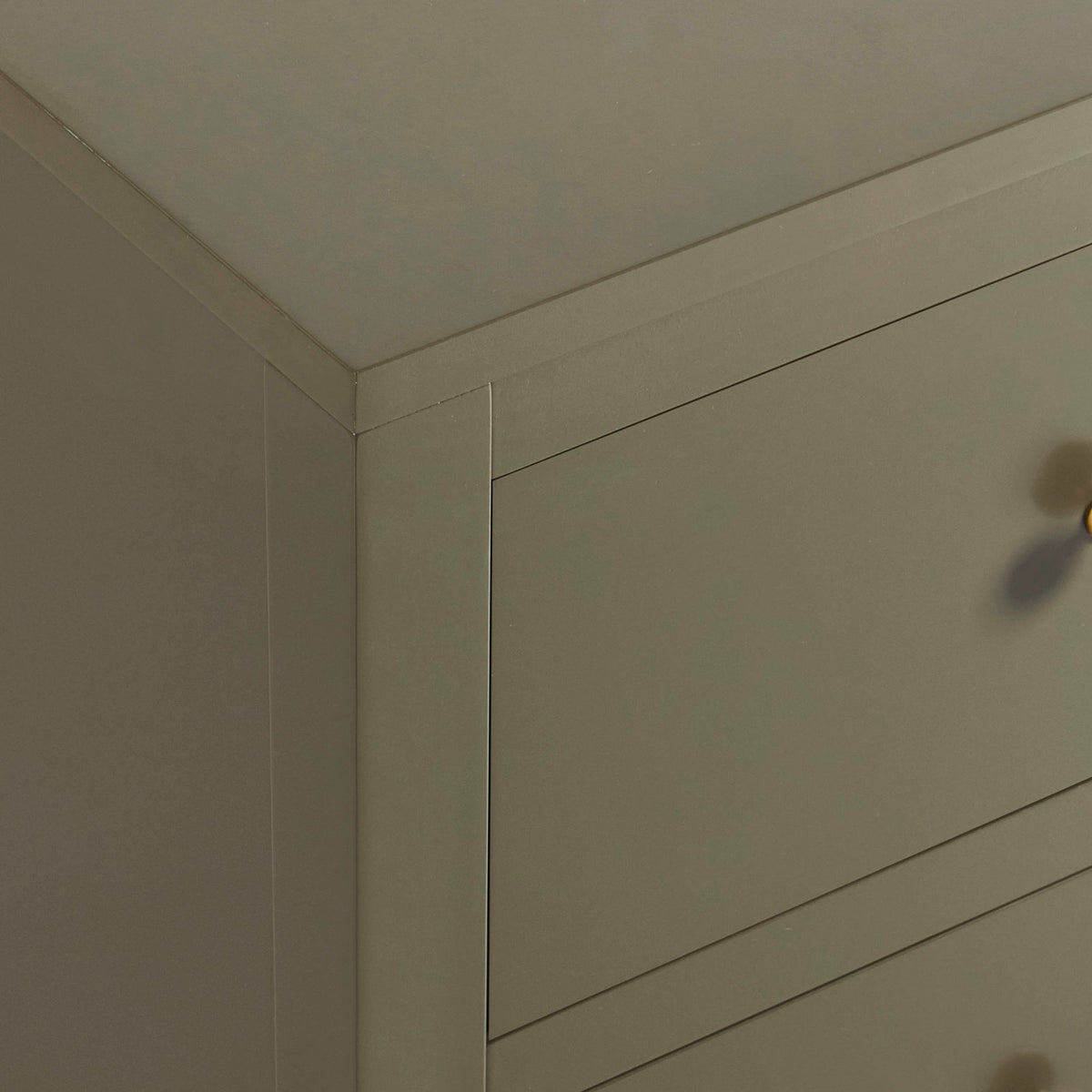 Poppy 2 Drawer Bedside Table - Muted Moss - DUSK