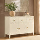 Poppy 3 Door Sideboard with Drawers - Cream - DUSK