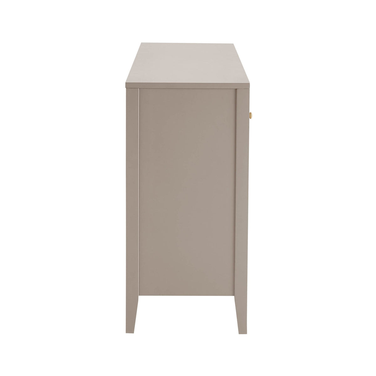 Poppy 3 Door Sideboard with Drawers - Taupe - DUSK