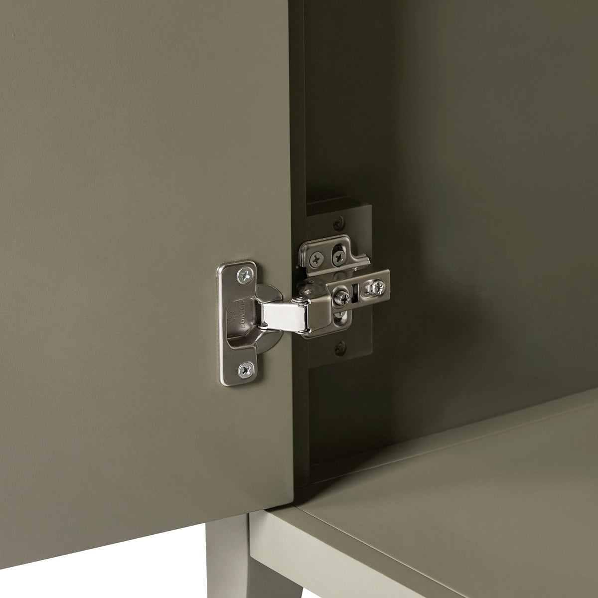 Poppy 3 Door Wardrobe - Muted Moss Green - DUSK