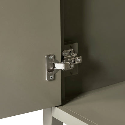 Poppy 3 Door Wardrobe - Muted Moss Green - DUSK