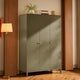 Poppy 3 Door Wardrobe - Muted Moss Green - DUSK
