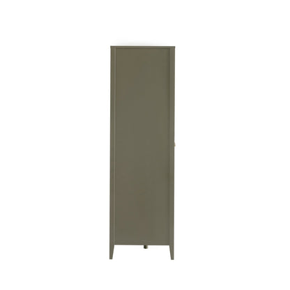 Poppy 3 Door Wardrobe - Muted Moss Green - DUSK