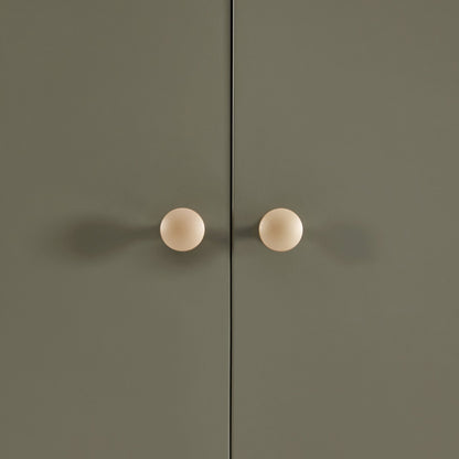 Poppy 3 Door Wardrobe - Muted Moss Green - DUSK
