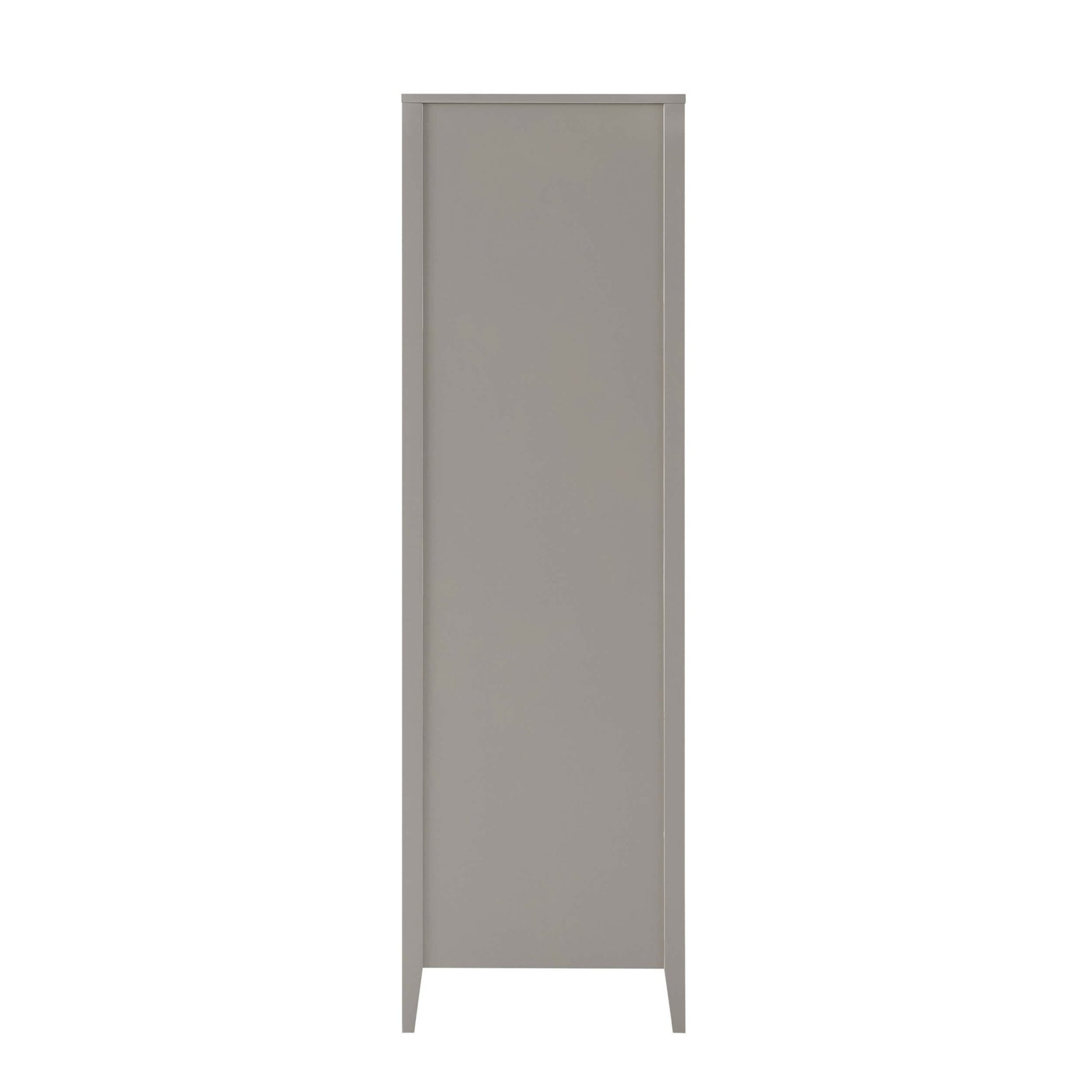 Poppy 4 Door Wardrobe - Taupe - DUSK