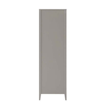 Poppy 4 Door Wardrobe - Taupe - DUSK