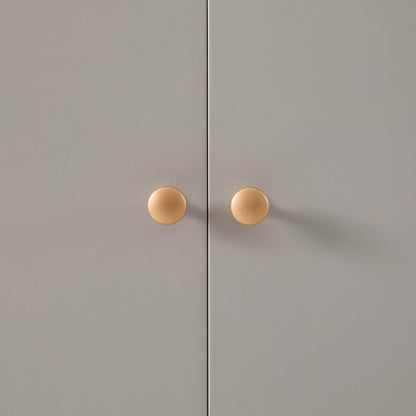 Poppy 4 Door Wardrobe - Taupe - DUSK