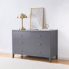 Poppy 4 Drawer Chest - Charcoal - DUSK