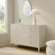 Poppy 4 Drawer Chest - Cream - DUSK