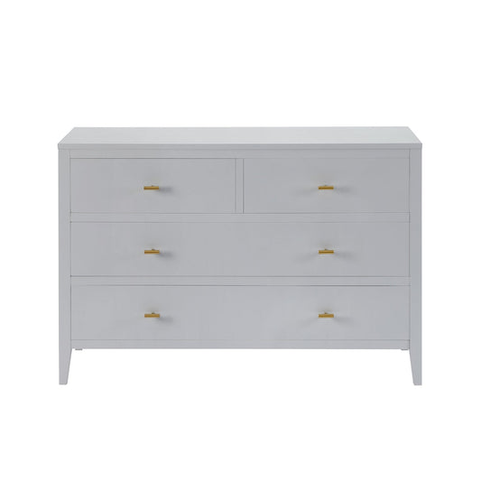 Poppy 4 Drawer Chest - Grey - DUSK