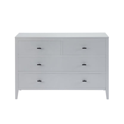 Poppy 4 Drawer Chest - Grey - DUSK